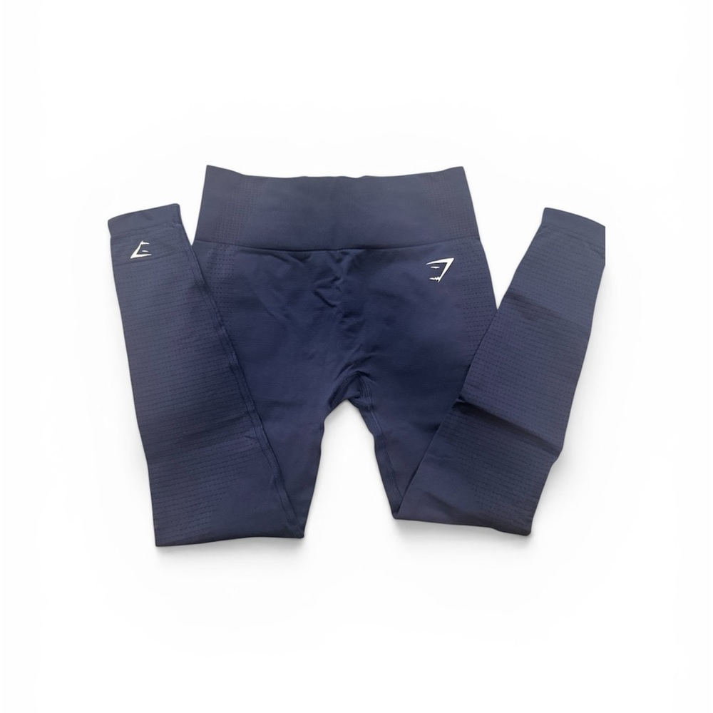 Gymshark Vital Seamless Navy Seamless High-Waist Leggings